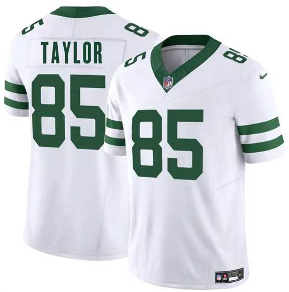 Men & Women & Youth New York Jets #85 Mason Taylor White 2025 Draft F.U.S.E. Vapor Untouchable Limited Stitched Jersey